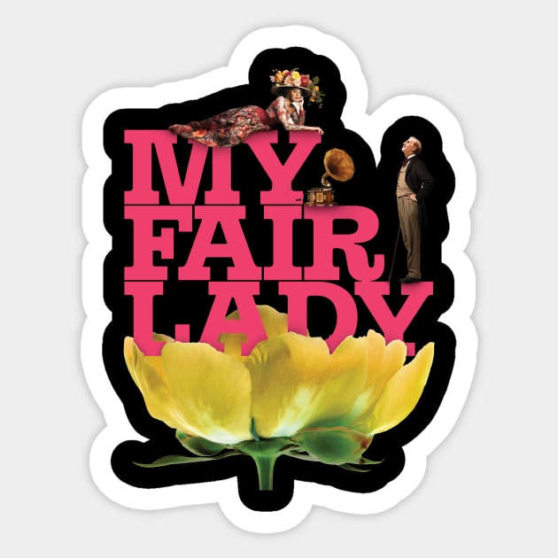 My Fair Lady Romantic Sticker by Lucky Cet